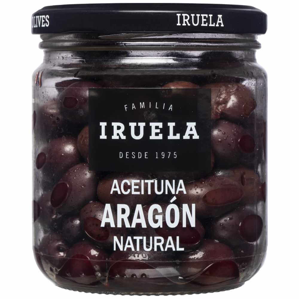 Conserve d'olives noires espagnoles Familia Iruela.