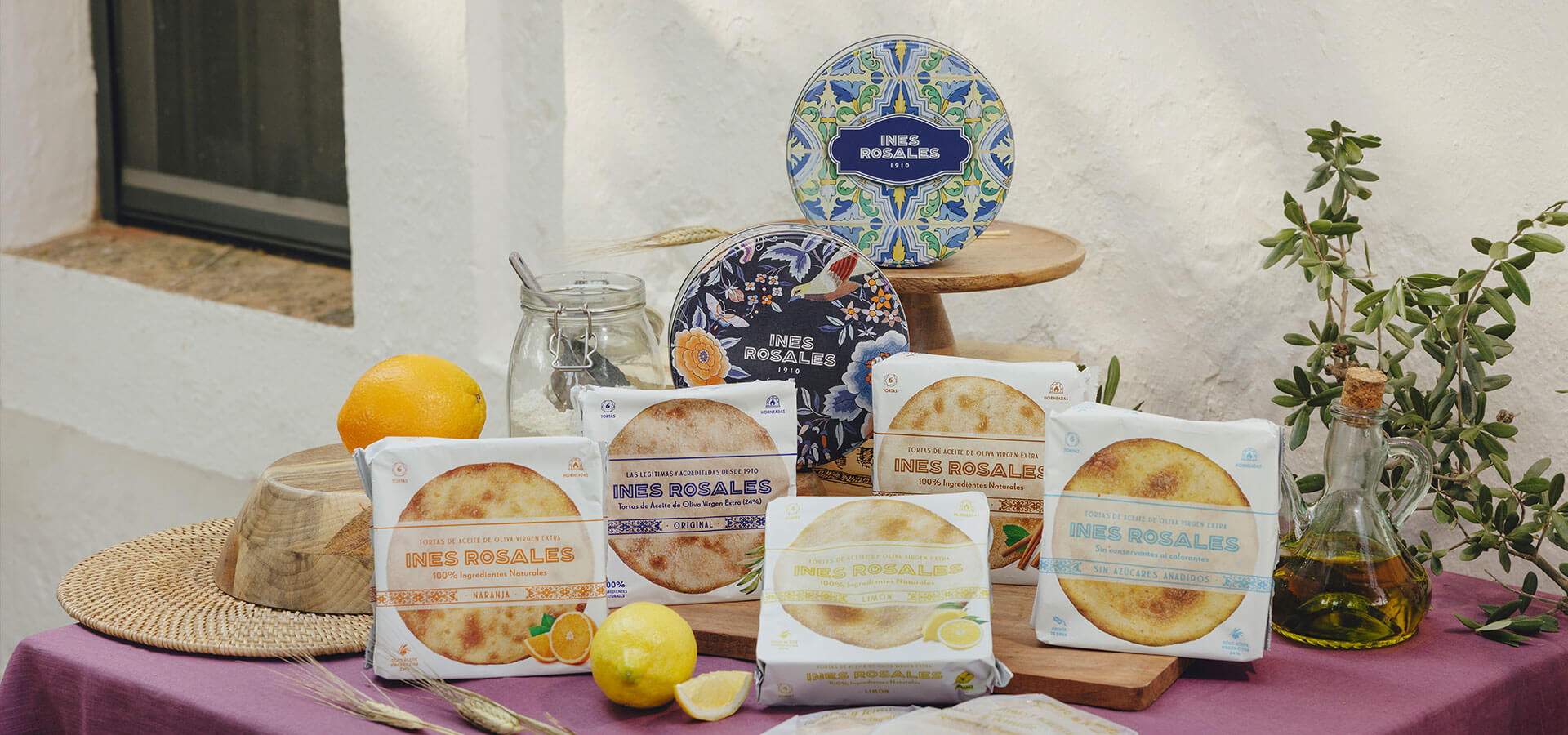 Tortas Inés Rosales – Spécialité artisanale de Séville (saveurs au choix)