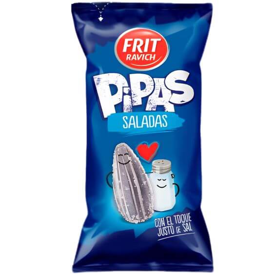 Pipas – Graines de tournesol grillées & salées (130 g)